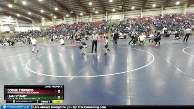 59 lbs Cons. Round 3 - Dodge Stephens, Sanderson Wrestling Academy vs Liam Stuart, Top Of The Rock Wrestling Club