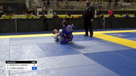 ALYSSA REBECCA LAURON WALLS vs KATHERINE LYNNE RANGEL 2024 Pan Jiu Jitsu IBJJF Championship