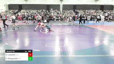 134-H lbs Round Of 32 - Aiden Leypoldt, Ocean City vs Christopher Manganiello, Fisheye