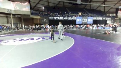 48-52 lbs Quarterfinal - Elysia Anderson, Stevenson Mat Club vs Teyah Silva, Gig Harbor Grizzlies Wrestling Club