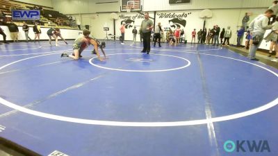 76-82 lbs Rr Rnd 1 - Cash Brunson, Hilldale Youth Wrestling Club vs Ryder Hobbs, Salina Wrestling Club