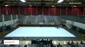 Brazoswood HS at 2021 TCGC Color Guard Area Finale - South