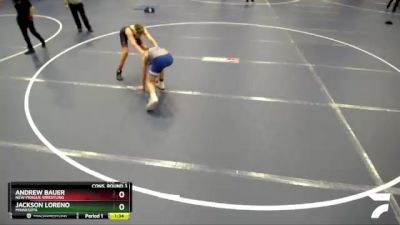 125 lbs Cons. Round 3 - Andrew Bauer, New Prague Wrestling vs Jackson Loreno, Minnesota