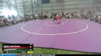 220 lbs Placement Matches (8 Team) - Henry Christensen, Iowa vs Lamar Bradley, Illinois