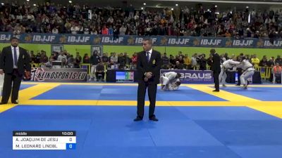 ALEXANDRE JOAQUIM DE JESUS vs MAX LEONARD LINDBLAD 2020 European Jiu-Jitsu IBJJF Championship