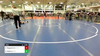 91 lbs Consi Of 8 #2 - Christopher Reggiannini, Pembroke vs Brody Welburn, Bristol CT