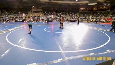 70 lbs Quarterfinal - Skyler Rainey, Victory vs Max Garcia, SWA