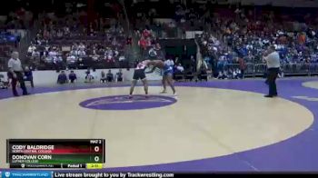 197 lbs 1st Place Match - Cody Baldridge, North Central College vs Donovan Corn, Luther College