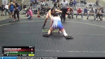 170 lbs Semis (4 Team) - Tyler Bayshore, SAW vs Weston McFarland, Michigan Grappler RTC