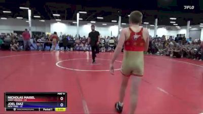 106 lbs Placement Matches (16 Team) - Seth Drennen, West Virginia vs Matthew McDermott, New York