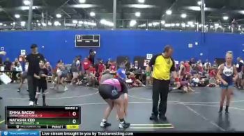 108 lbs Round 3 (6 Team) - Natasha Ked, The Funky Singlets vs Emma Bacon, Untouchables Purple