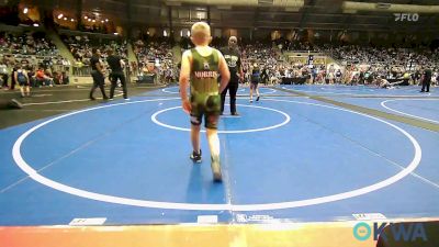 100 lbs Round Of 32 - Broderick Perkins, Team Tulsa Wrestling Club vs Colten Morris, Mustang Bronco Wrestling Club