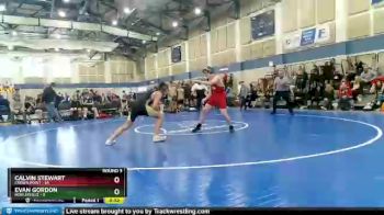 160 lbs Round 3 (4 Team) - Calvin Stewart, Crown Point vs Evan Gordon, Noblesville