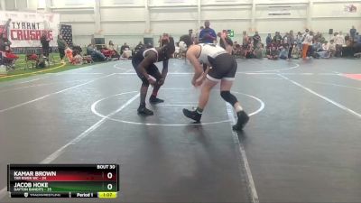 175 lbs Round 6 (10 Team) - Kamar Brown, Tar River WC vs Jacob Hoke, Dayton Bandits