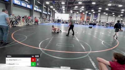 90 lbs Rr Rnd 2 - Gabe Oberheim, Team Gotcha vs Thomas Blewitt, Triumph Blue