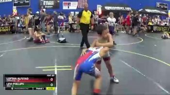 60 lbs Round 5 (6 Team) - Levi Phillips, Ares vs Loftan Alfstad, Iowa Elite