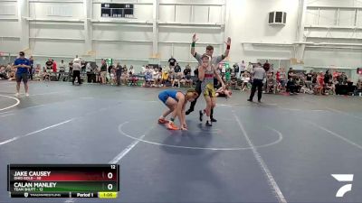 105 lbs Semis & 1st Wrestleback (8 Team) - Jake Causey, Ohio Gold vs Calan Manley, Team Shutt