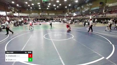 102 lbs Consolation - Gage Chelewski, Colorado Outlaws vs Braydden Crum, Duran Elite