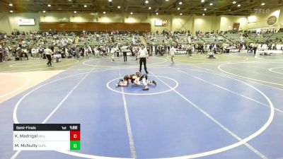 73 lbs Semifinal - Keidyn Madrigal, Valley Vandals vs Matthew McNulty, Suples