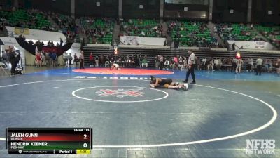 1A-4A 113 5th Place Match - Hendrix Keener, Piedmont vs Jalen Gunn, Deshler