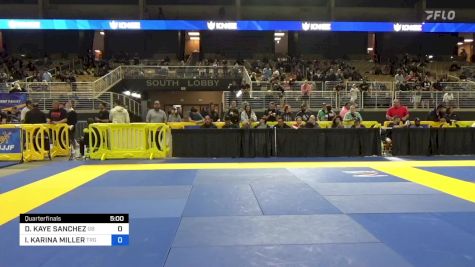 DANIELLE KAYE SANCHEZ vs ISABELLA KARINA MILLER 2024 Pan Jiu Jitsu IBJJF Championship