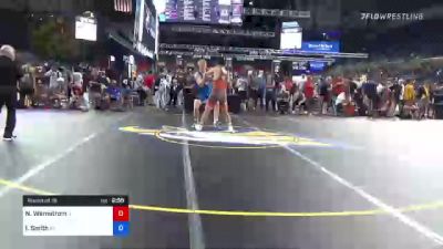 195 lbs Round Of 16 - Nathan Wemstrom, Illinois vs Ian Smith, Wisconsin