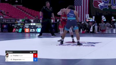 67 kg Quarters - Jesse Thielke, Army (WCAP) vs David Stepanian, New York Athletic Club