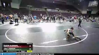 59 lbs Round 4 (10 Team) - Cole Johnson, Black Fox Wrestling Academy vs Dustin Alvarado, Pomona Elite/Wrecking Crew
