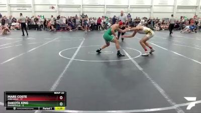 138 lbs Round 6 (8 Team) - Dakota King, Barnesville vs Mars Coste, Ohio Gold