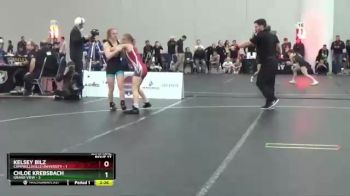 109 lbs Semis & 3rd Wb (16 Team) - Kelsey Bilz, Campbellsville University vs Chloe Krebsbach, Grand View