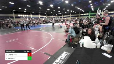 58 lbs Consi Of 8 #1 - Dalton Likens, Umpqua Mat Club vs Everett Badua, Pa'i'ai Platoon