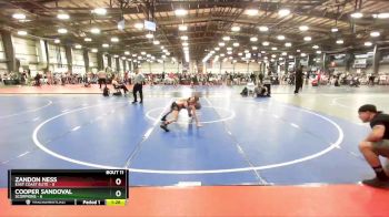 76 lbs Rd# 6- 9:00am Saturday Final Pool - Zandon Ness, East Coast Elite vs Cooper Sandoval, Scorpions