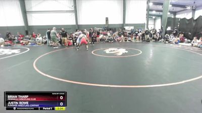 70-74 lbs Round 3 - Brian Tharp, Peninsula Wrestling Club vs Justin Rowe, Punisher Wrestling Company