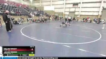67 lbs Semis & Wb (16 Team) - Archie Mendez, Nevada Elite vs Dillon Wright, Stout