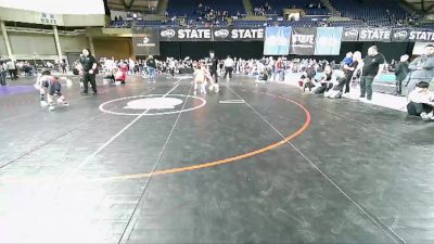 70 lbs Quarterfinal - Lucas Johnson, Blaine Barracudas Wrestling Club vs Landry Castillo, Ascend Wrestling Academy