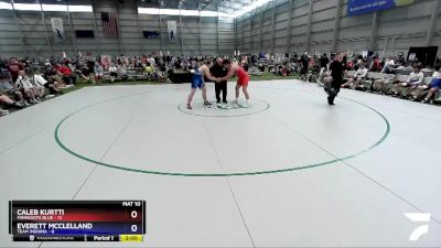 220 lbs Semis & 3rd Wb (16 Team) - Caleb Kurtti, Minnesota Blue vs Everett Mcclelland, Team Indiana