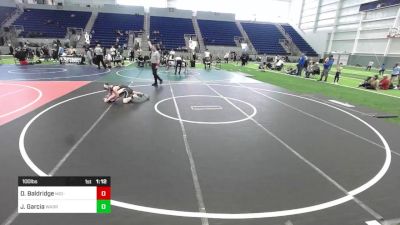 100 lbs Rr Rnd 5 - Dean1 Baldridge, Mid-Valley Wolves WC vs Johnny Garcia, Warriors Wr Ac