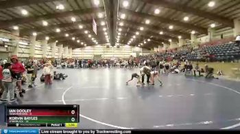 71 lbs Quarters & Wb (16 Team) - Korvin Bayles, Utah Black vs Ian Dooley, Team Montana