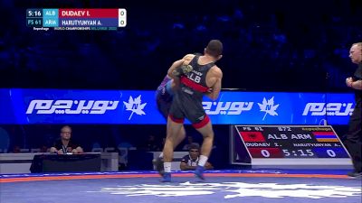 61 kg Repechage #2 - Islam Dudaev, Albania vs Arsen Harutyunyan, Armenia