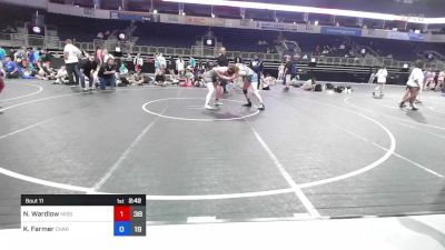 172 lbs Rr Rnd 2 - Neveah Wardlow, Missouri Avengers vs Kiernan Farmer, Charlie's Angels Outlaws