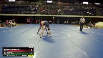 197 lbs Cons. Semi - Mathieu Arsenault, Coe vs Eli Pannell, Dubuque