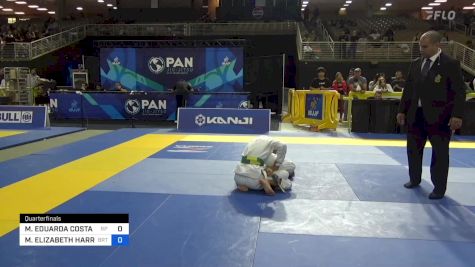 MARIA EDUARDA COSTA NOGUEIRA vs MEREDITH ELIZABETH HARRIS 2024 Pan Jiu Jitsu IBJJF Championship