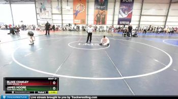 88 lbs Rd# 9- 2:15pm Saturday Final Pool - James Moore, Team New Mexico vs Blake Coakley, Terps Xpress