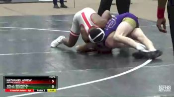 132 lbs Semis (4 Team) - Wills Bronson, Christian Brothers vs Nathaniel Askew, Baylor School