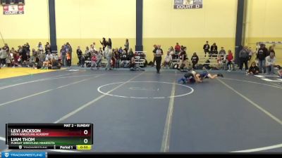 65 lbs Cons. Round 5 - Liam Thom, Pursuit Wrestling Minnesota vs Levi Jackson, Moen Wrestling Academy