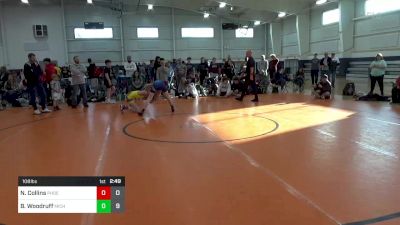 108 lbs Round 1 - Noah Collins, Phoenix Wrestling Club vs Brice Woodruff, Michigan Mayhem