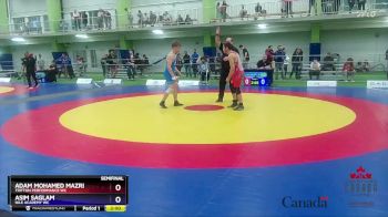 60kg Semifinal - Adam Mohamed Mazri, Tritton Performance WC vs Asim Saglam, Nile Academy WC