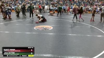 100 lbs Cons. Round 2 - Jack Nutter, Reverence Wrestling Club vs Eliott Pipkin, Stratford Knights Wrestling