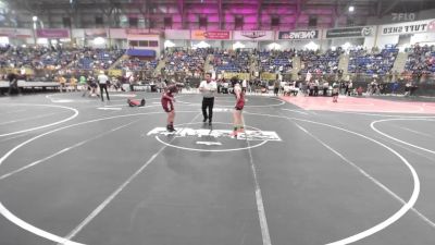 100 lbs Consi Of 32 #2 - Shawn Mondragon, Ortega Middle School vs Atreyu Martinez, Little Warriors