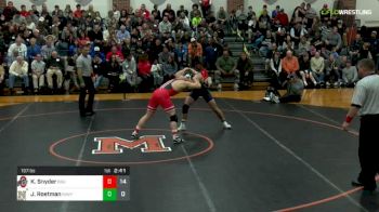 197 lbs Dual - Kevin Snyder, Ohio State vs Joshua Roetman, Navy